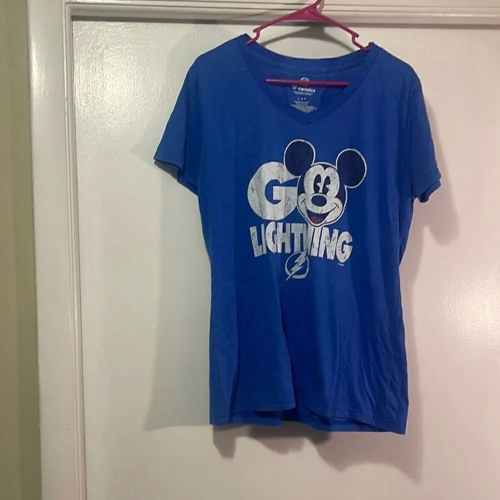 Fanatics Lightning Mickey shirt large